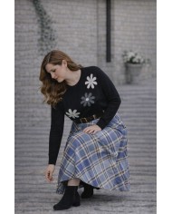 Falda Cuadros Antelina Aldea - Elegancia y Estilo Atemporal