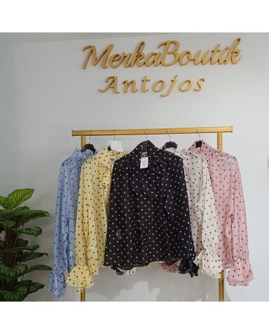 Blusa Gasa Lunar Giralda - Elegancia y Estilo Atemporal