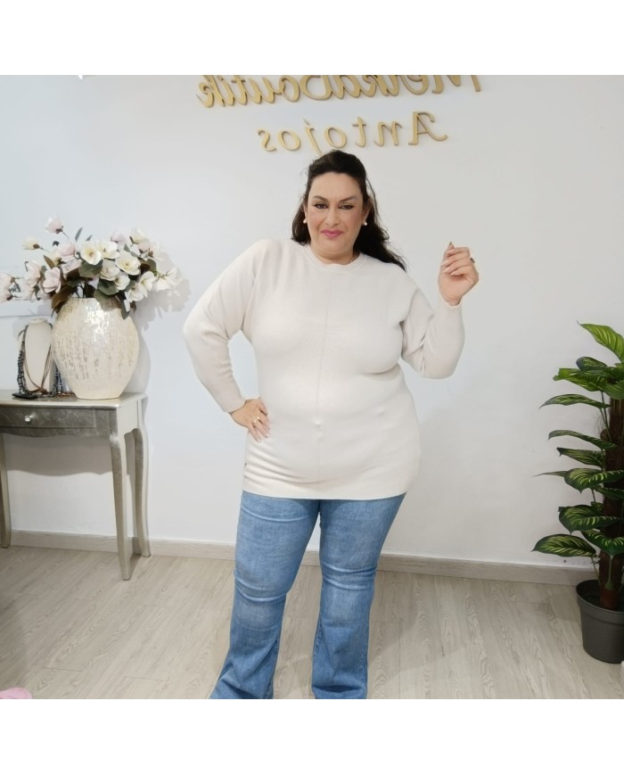 Jersey Largo Angorina Yolanda - Elegancia y Calidez para el Invierno