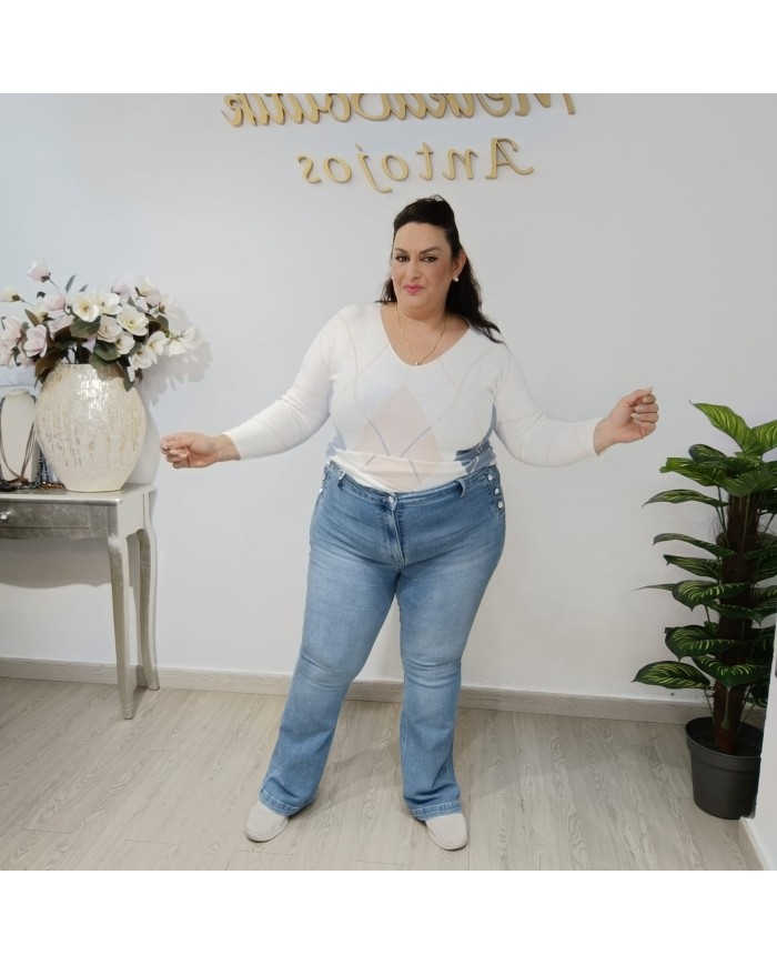 Vaquero Campana 091 - Estilo Retro y Comodidad Moderna