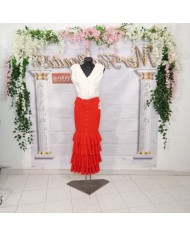 Falda Flamenca Carmen - Elegancia y Tradición