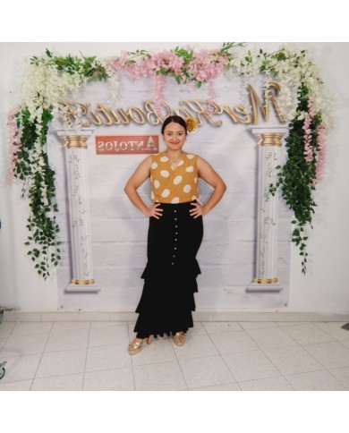 Falda Flamenca Carmen - Elegancia y Tradición