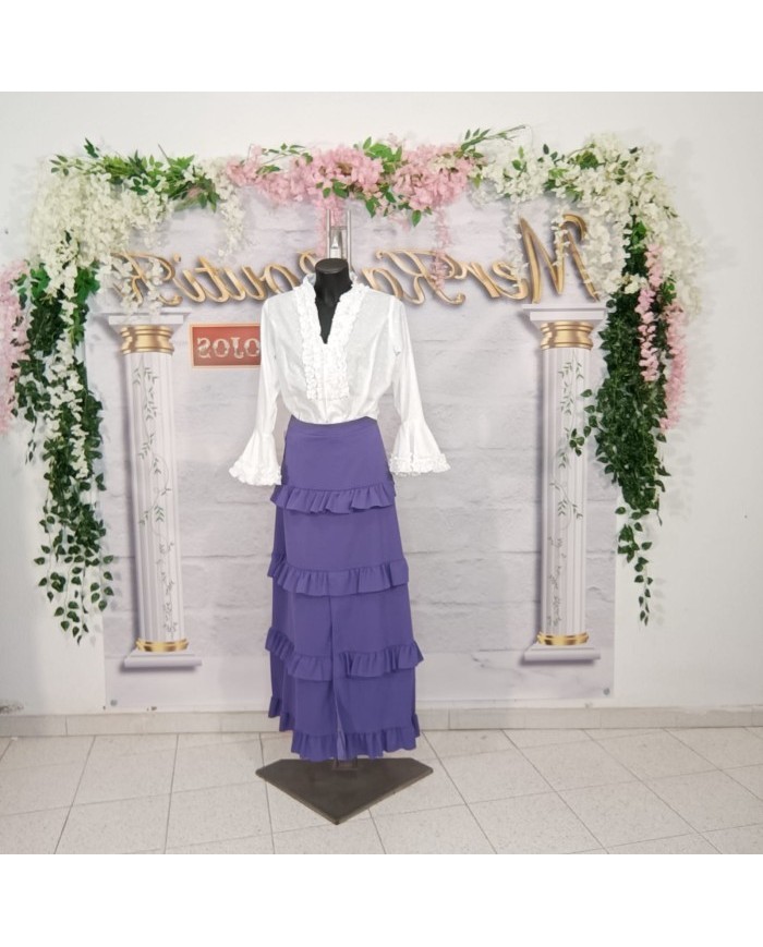 Falda Flamenca Rebujito - Estilo y Tradición en Cada Paso