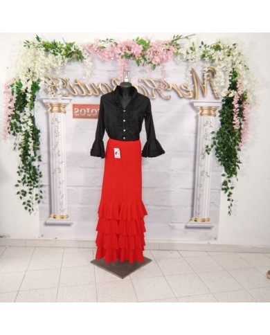 Falda Flamenca Farolillos - Elegancia y Tradición en Movimiento