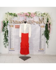 Falda Flamenca Fandango - Elegancia y Movimiento para Cada Baile