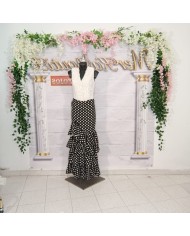 Falda Flamenca Bulería Lunar mediano- Elegancia y Tradición