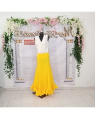 Falda Flamenca Campera - Elegancia y Tradición en Movimiento