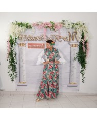 Conjunto Flamenco Romero Floral - Elegancia y Tradición