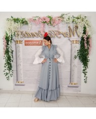 Conjunto Flamenco Romería Cuadro Vichy Pequeño | Elegancia y Tradición