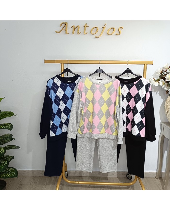 Compra Conjunto Rombo Pata Estrecha - Elegancia y Estilo Moderno