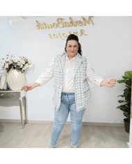 Chaleco Pata de Gallo Patricia | Elegancia Atemporal para Cualquier Ocasión