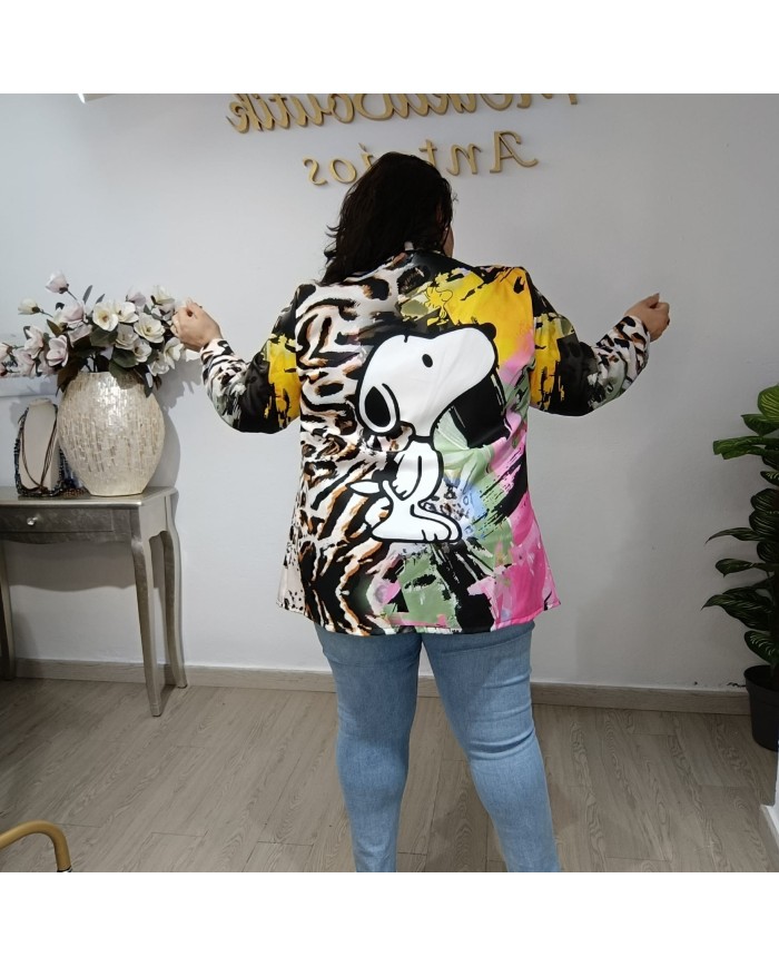 Chaqueta Americana Divertida Snoopy - Estilo y Diversión