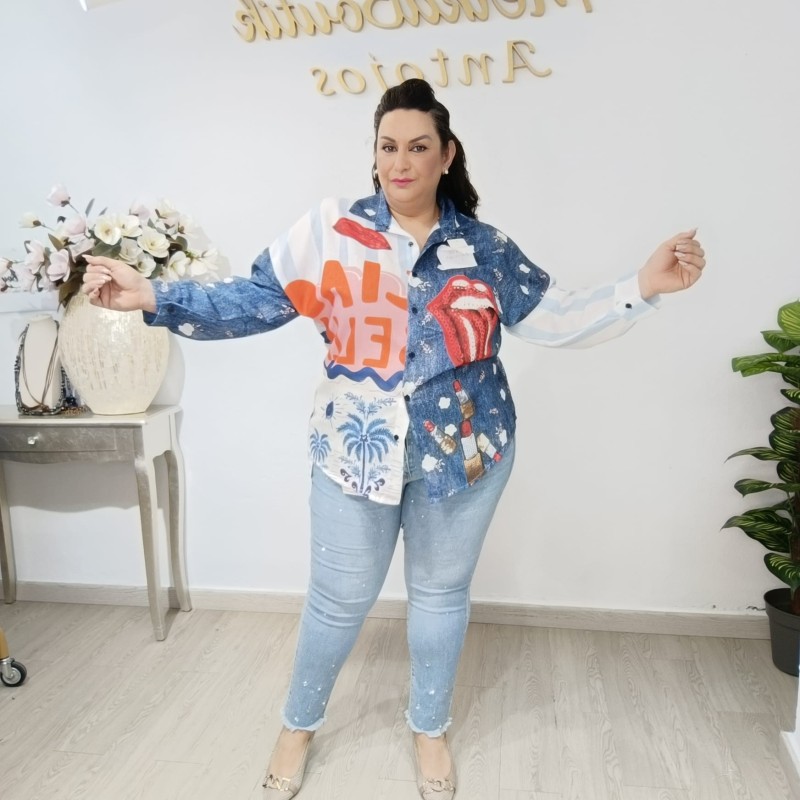 Camisa Lino Ciao Bella - Elegancia y Frescura para Cualquier Ocasión