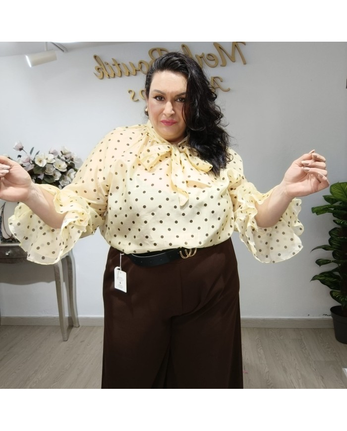 Blusa Gasa Lunar Giralda - Elegancia y Estilo Atemporal