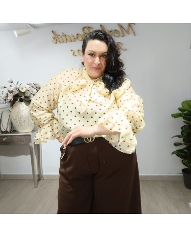 Blusa Gasa Lunar Giralda - Elegancia y Estilo Atemporal