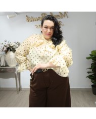 Blusa Gasa Lunar Giralda - Elegancia y Estilo Atemporal