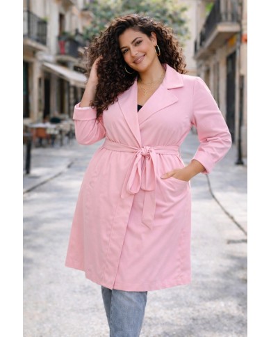 Gabardina Larga de Antelina - Elegancia y Confort en una Prenda Atemporal