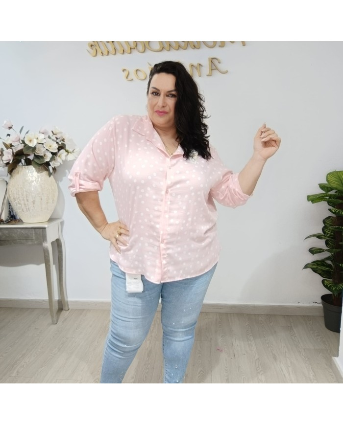Camisa Lunar Flamenca - Estilo y Tradición en Moda
