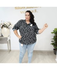 Camisa Lunar Flamenca - Estilo y Tradición en Moda