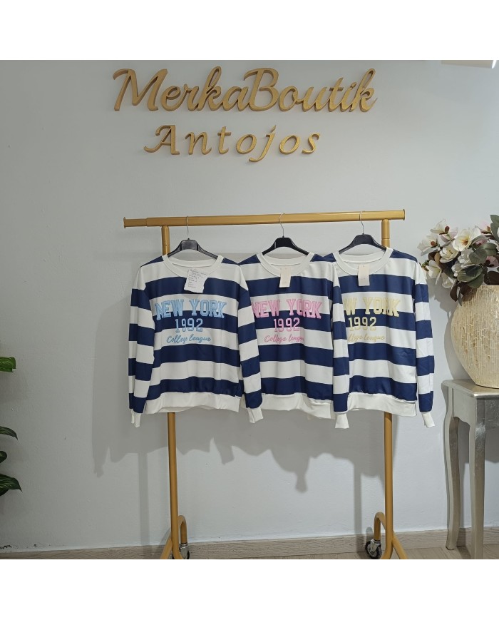 Sudadera Marinera New York - Estilo y Comodidad