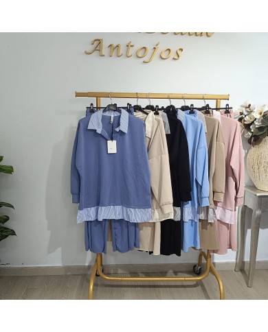 Conjunto DEPORTIVO PATA ANCHA Antonia - Estilo y Comodidad para Cualquier Ocasión