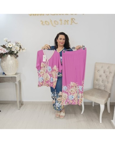 Conjunto Floral - Elegancia y Comodidad en un Solo Diseño