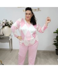 Jersey Angorina Rombos - Elegancia y Confort para el Invierno