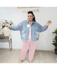 Chaqueta Vaquera de Brillo - Estilo y Glamour en Denim