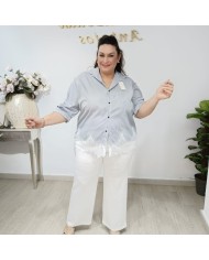 Camisa de Raya Puntilla | Estilo y Elegancia para Cualquier Ocasión