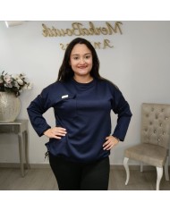 Sudadera Oversize con Bolsillo Solapa y Jareta | Marrón Chocolate y Más Colores