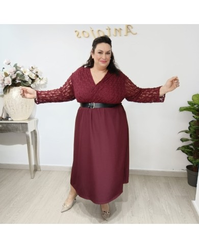 Vestido Encaje Mixto: Elegancia y Estilo para Toda Ocasión