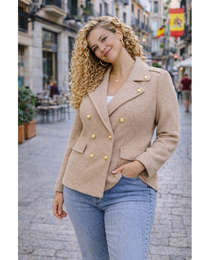 Chaqueta Pelito Diana - Elegancia y Confort Inigualable