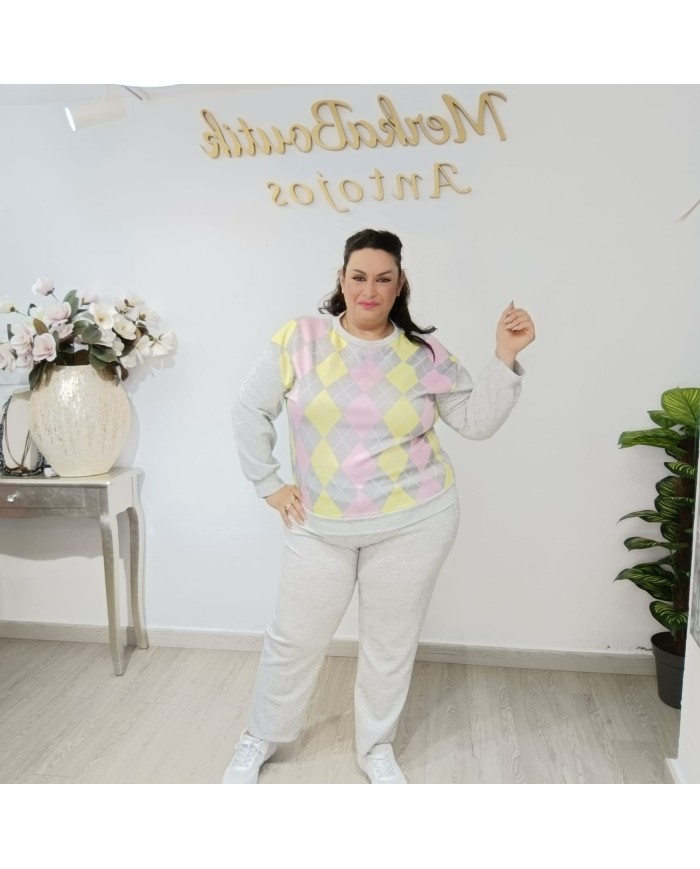 Compra Conjunto Rombo Pata Estrecha - Elegancia y Estilo Moderno