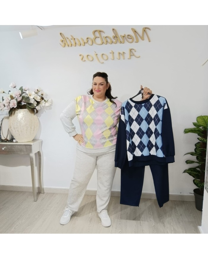 Compra Conjunto Rombo Pata Estrecha - Elegancia y Estilo Moderno