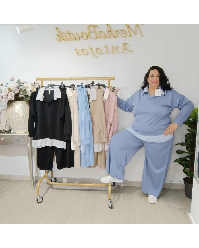 Conjunto DEPORTIVO PATA ANCHA Antonia - Estilo y Comodidad para Cualquier Ocasión