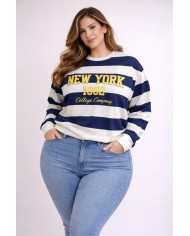 Sudadera Marinera New York - Estilo y Comodidad