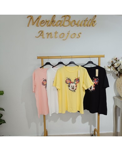 Camiseta MIKI Algodón Ilusionado - Estilo y Comodidad