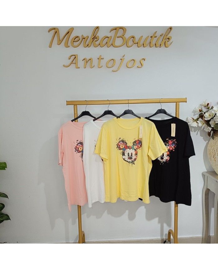 Camiseta MIKI Algodón Ilusionado - Estilo y Comodidad