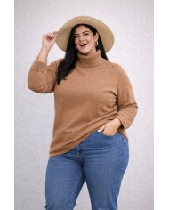 Jersey Angorina Cuello Alto Sonia | Elegancia y Confort