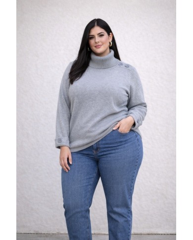 Jersey Angorina Cuello Alto Sonia | Elegancia y Confort