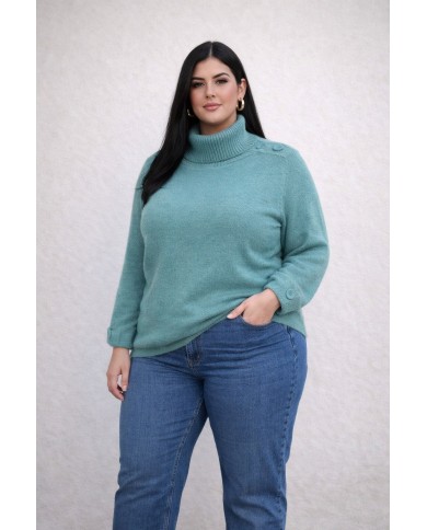 Jersey Angorina Cuello Alto Sonia | Elegancia y Confort