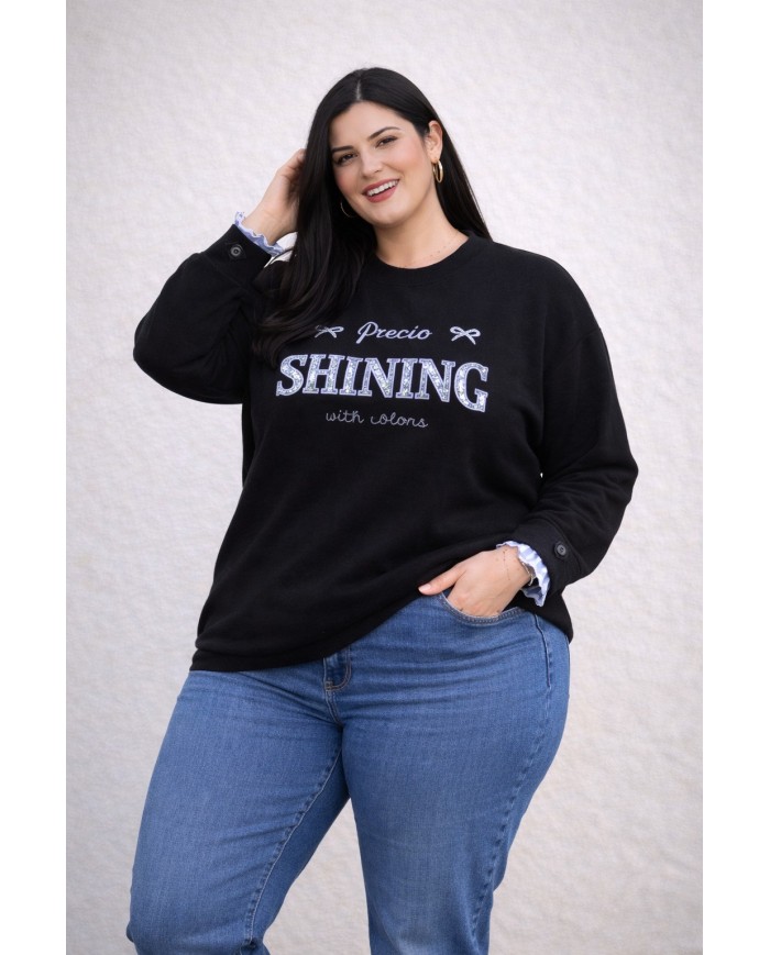 SUDADERA CUADRO SINCERA - Moda Cómoda y Estilosa para Todas