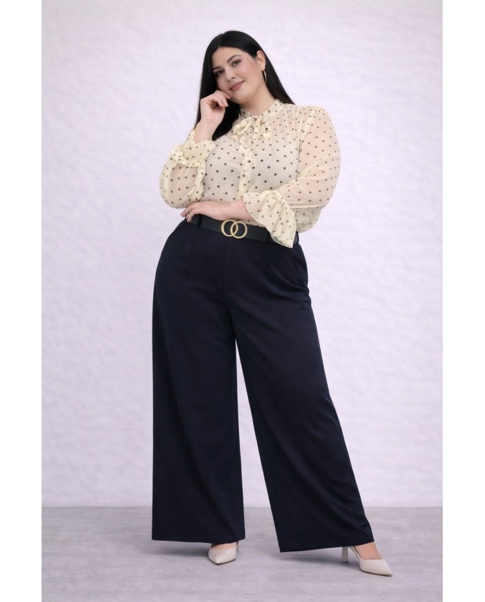 Pantalón Crepe Pata Ancha Esther - Estilo y Comodidad