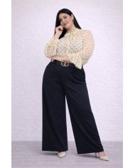 Pantalón Crepe Pata Ancha Esther - Estilo y Comodidad