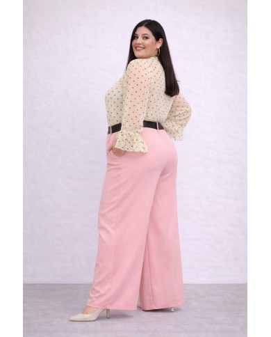 Pantalón Crepe Pata Ancha Esther - Estilo y Comodidad