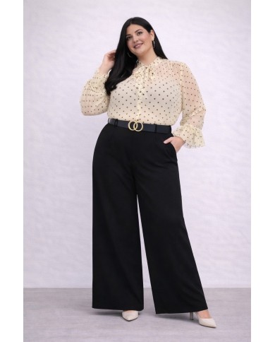 Pantalón Crepe Pata Ancha Esther - Estilo y Comodidad