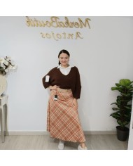 Falda Cuadros Antelina Aldea - Elegancia y Estilo Atemporal