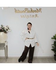 Camisa Básica Larga Mini - Elegancia y Versatilidad