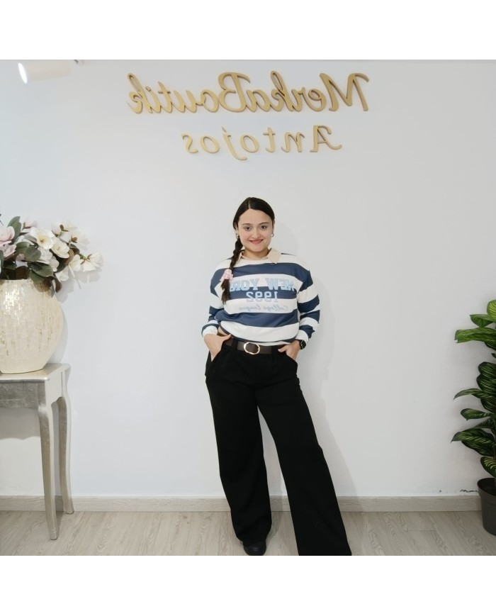 Pantalón Pata Ancha Carla - Estilo y Comodidad en Moda Femenina