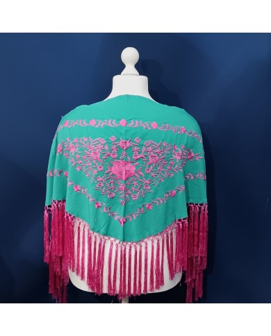 Manton Flamenca Vera - Elegancia y Tradición Flamenca